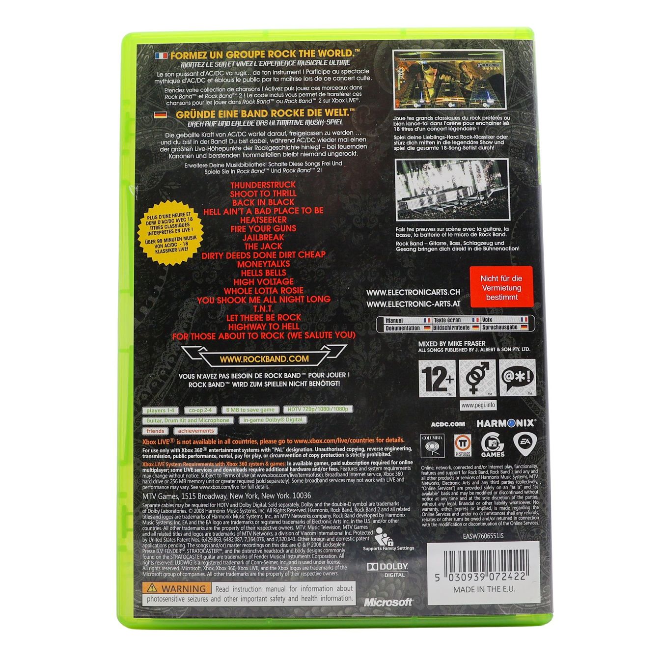 AC/DC Live: Rock Band - Vue 2