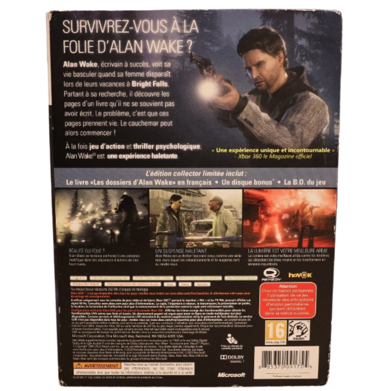 Alan Wake [Limited Collector's Edition] - Vue 2