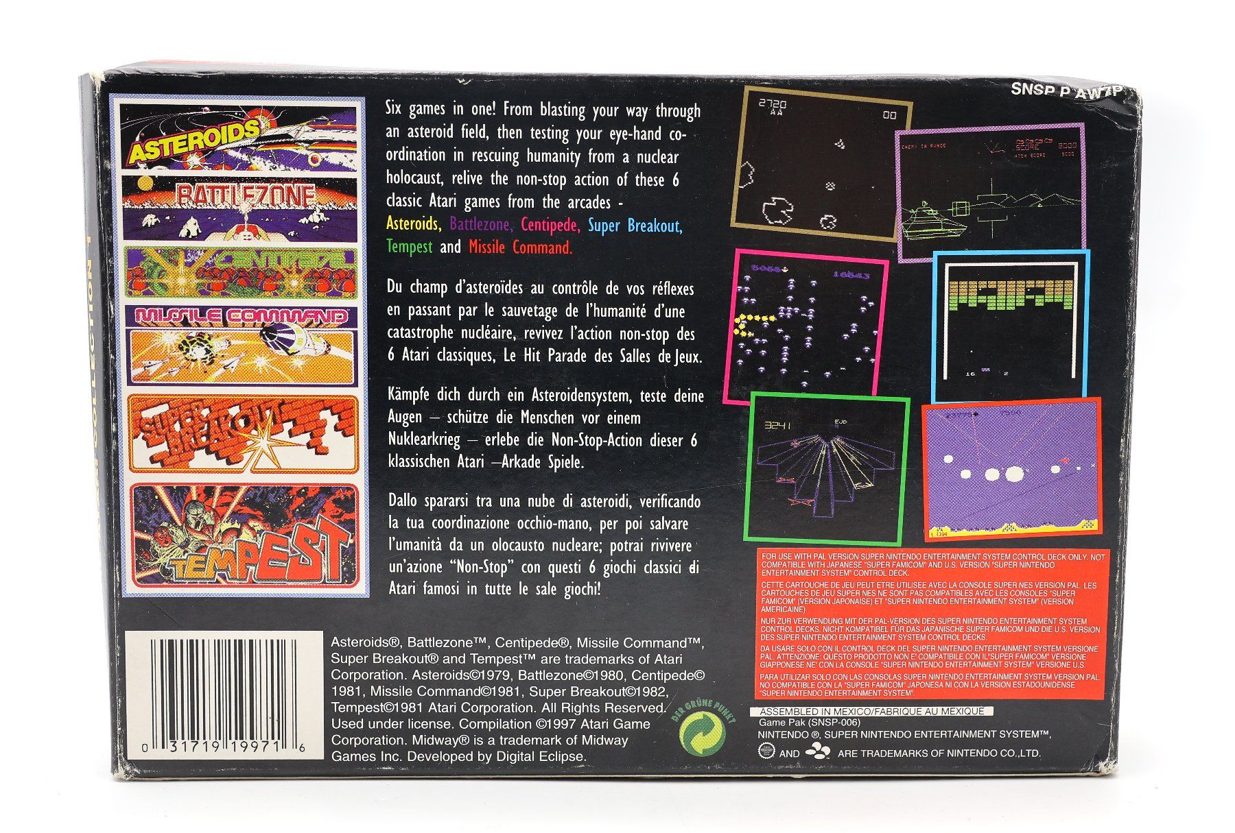 Arcade's Greatest Hits Atari Collection 1 - Vue 2