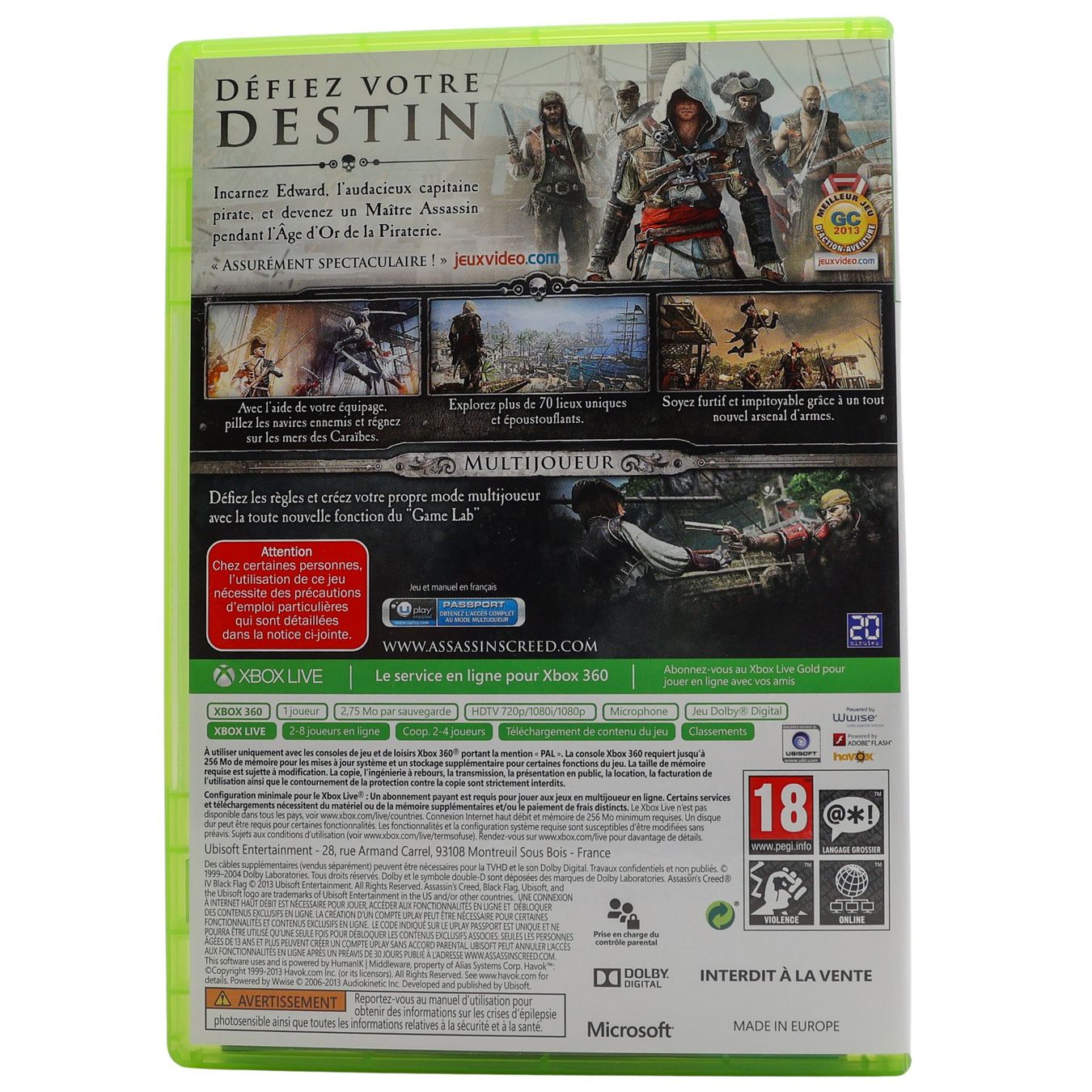 Assassin's Creed IV : Black Flag [Skull Edition] - Vue 5