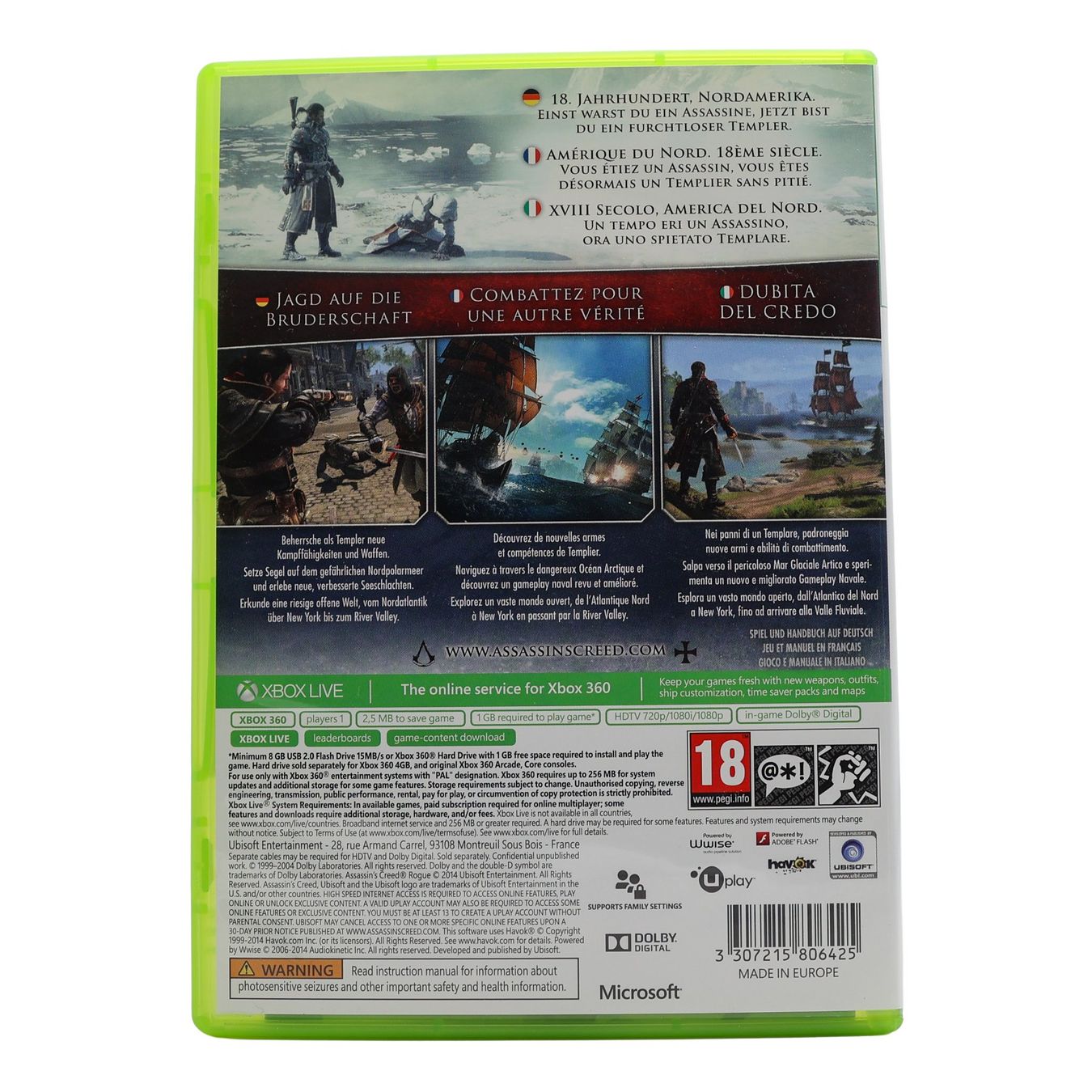 Assassin's Creed Rogue - Vue 2