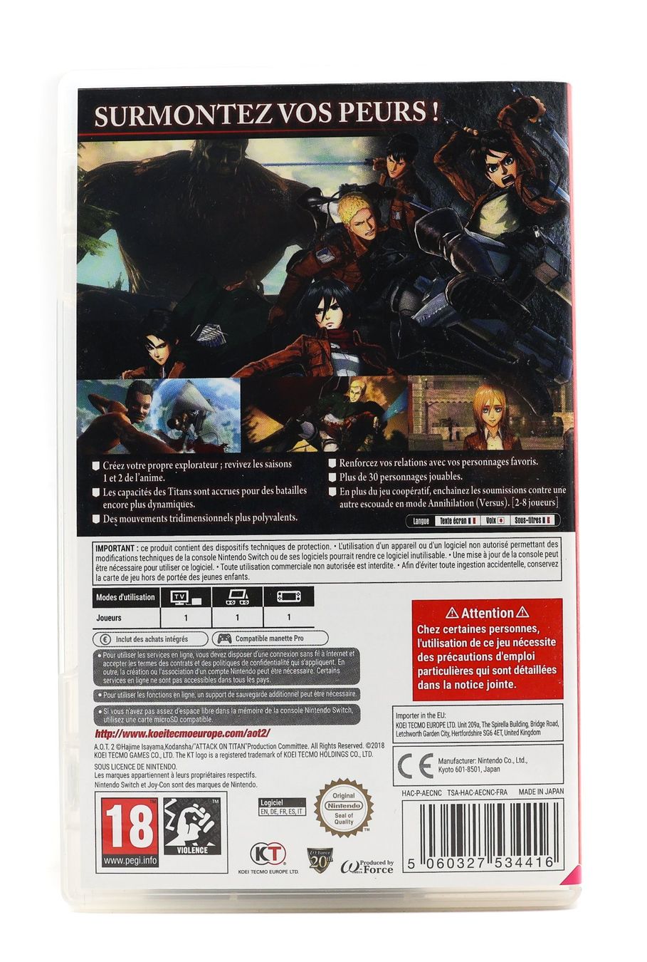 Attack on Titan 2 - Vue 3