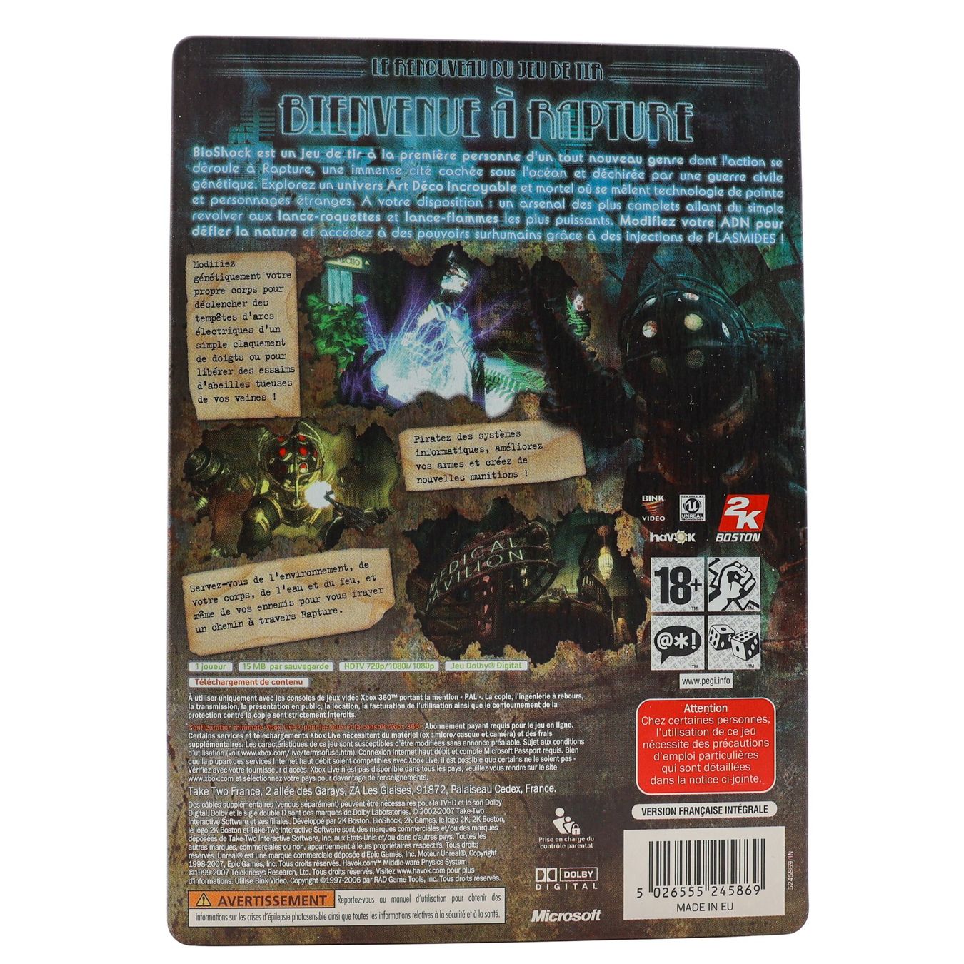 BioShock [Steelbook] - Vue 2