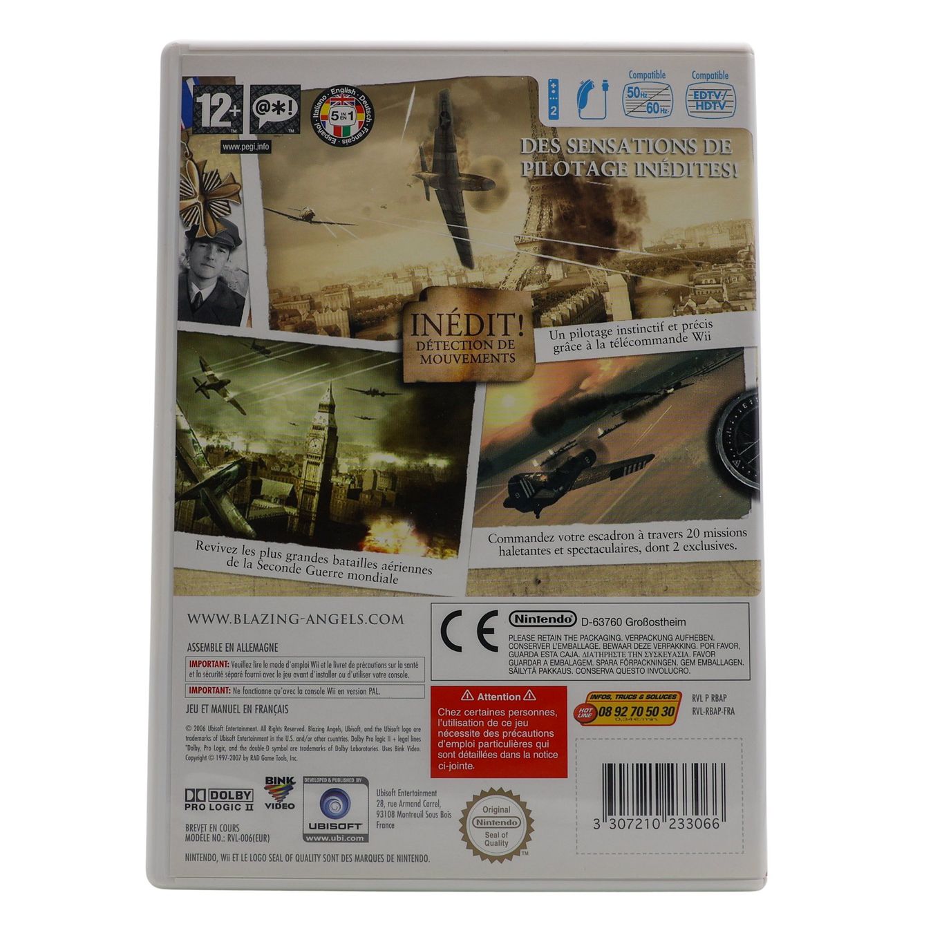 Blazing Angels: Squadrons of WWII - Vue 2