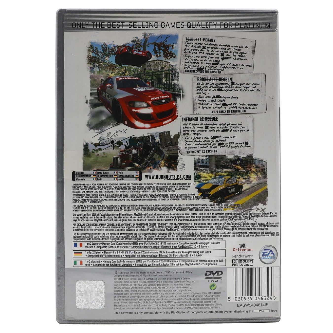 Burnout 3 Takedown [Platinum] - Vue 2