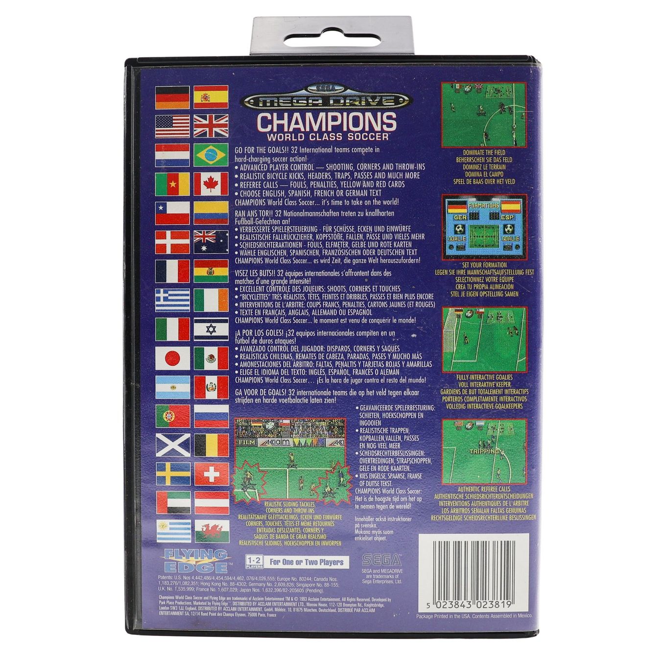 Champions World Class Soccer - Vue 2