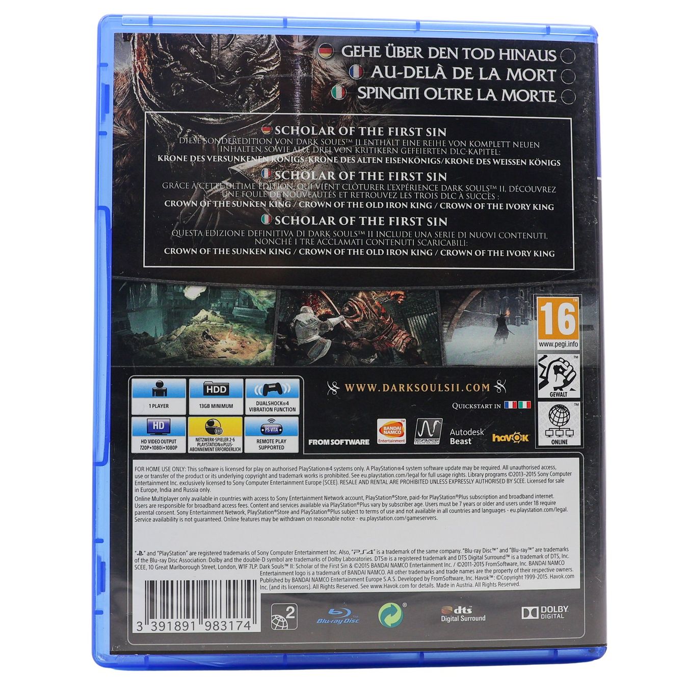 Dark Souls II Scholar of the First Sin - Vue 2