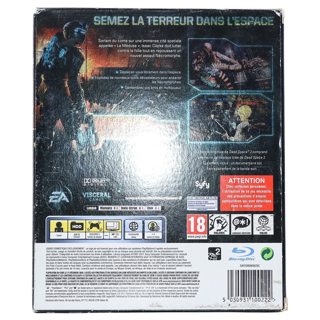 Dead Space 2 [Collector's Edition] - Vue 2