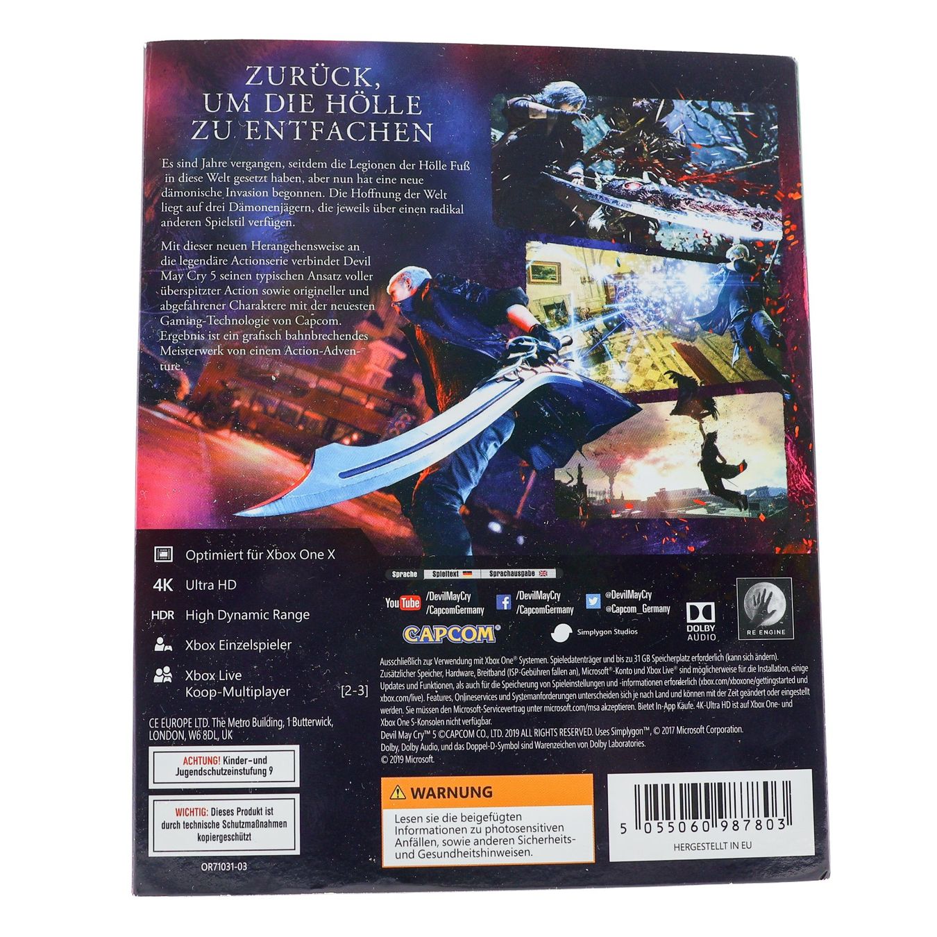 Devil May Cry 5 [Deluxe Steelbook Edition]  - Vue 2