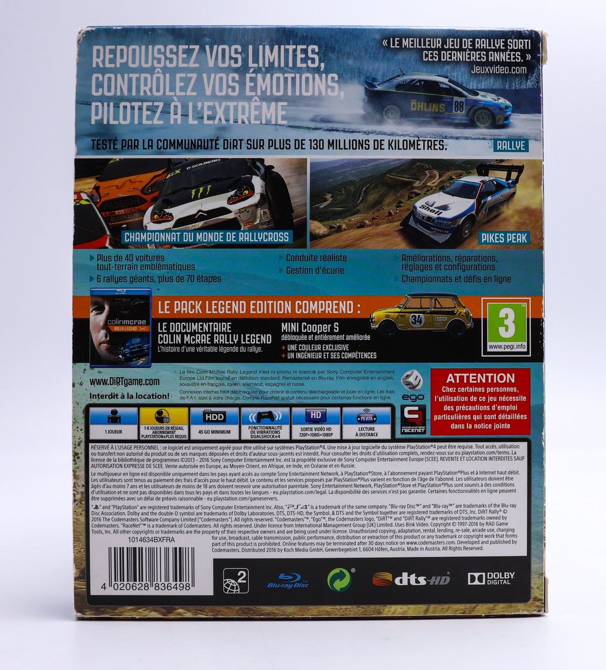 DiRT Rally - Legend Edition - Vue 2