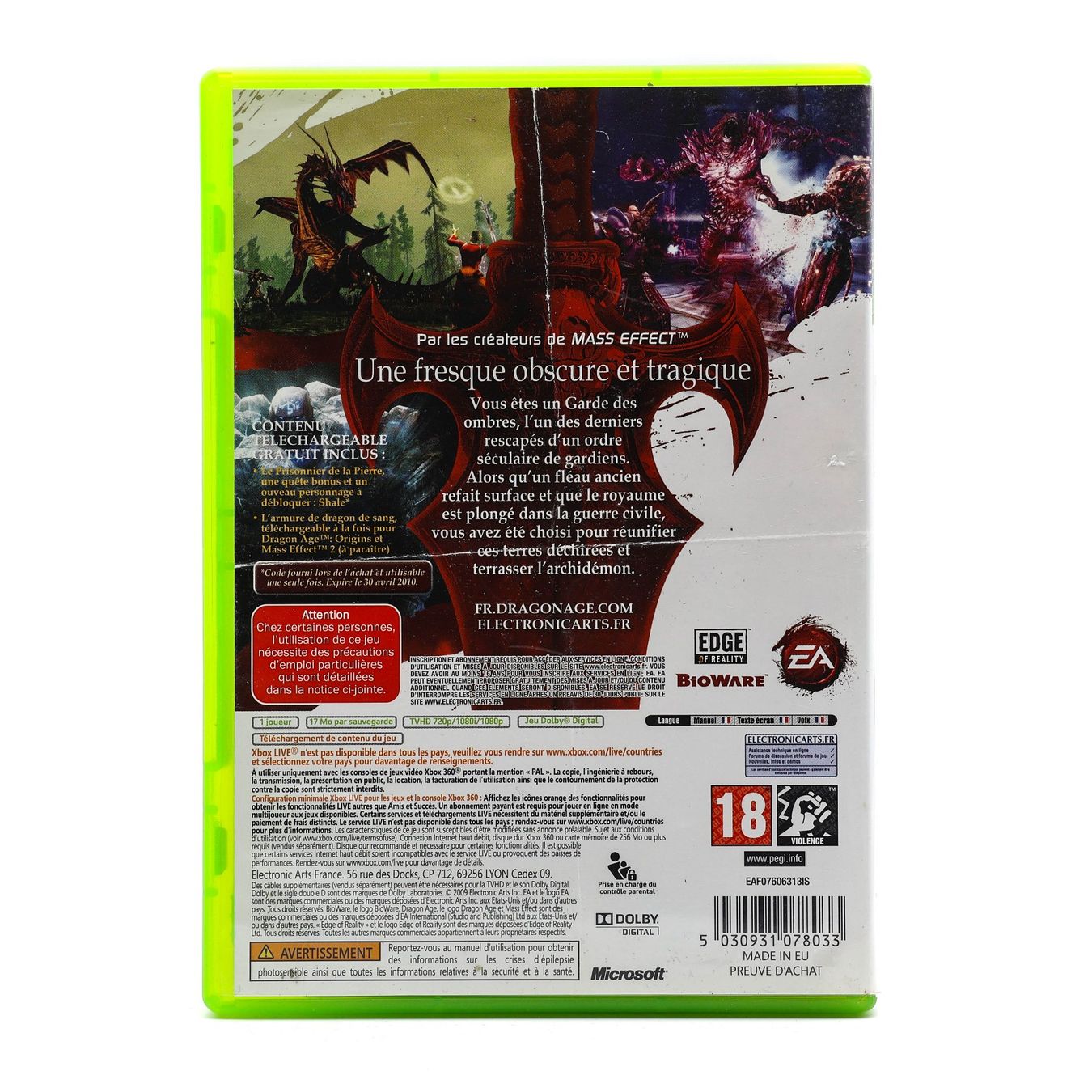 Dragon Age: Origins - Vue 2