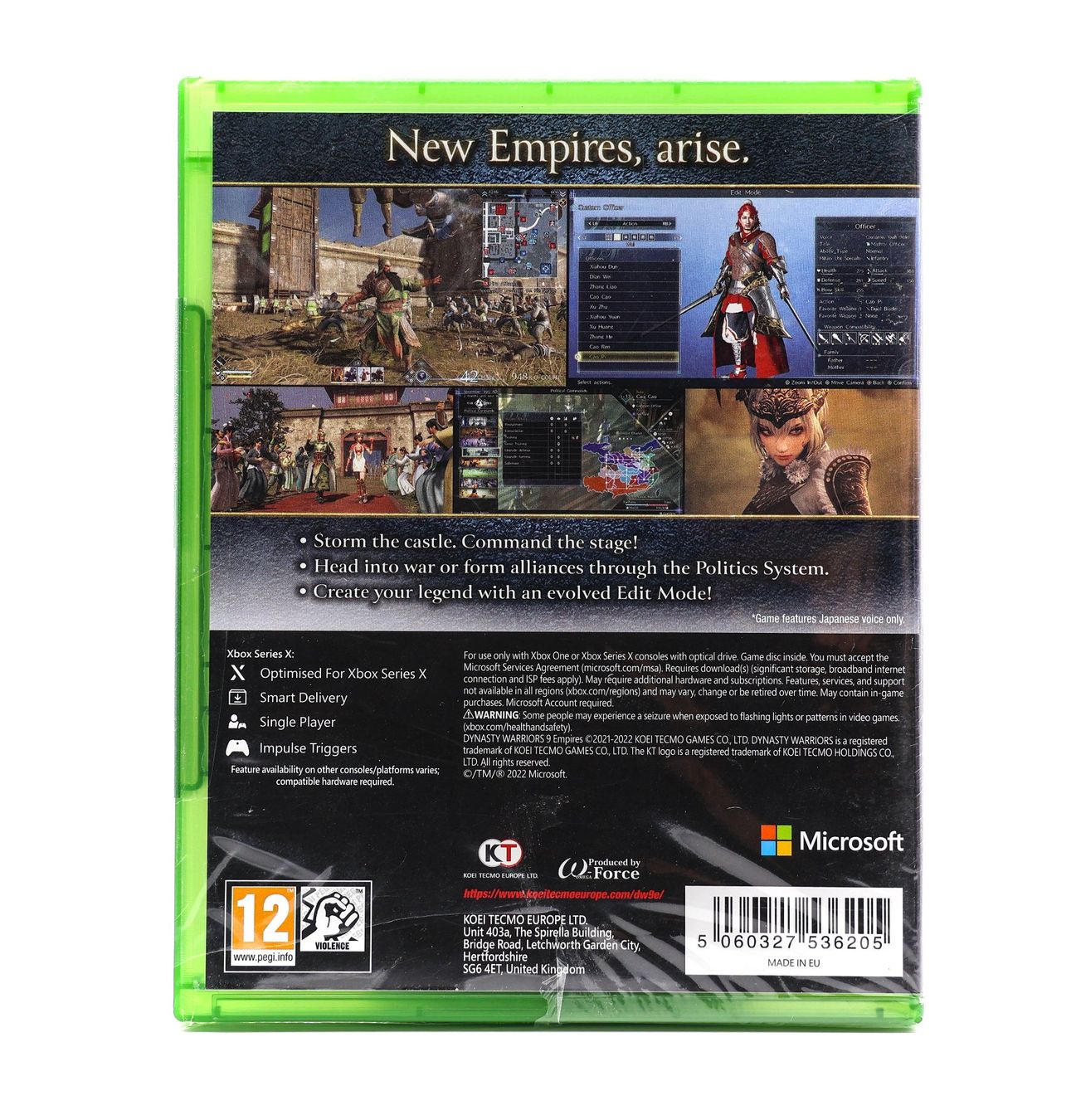 Dynasty Warriors 9 Empires - Vue 2