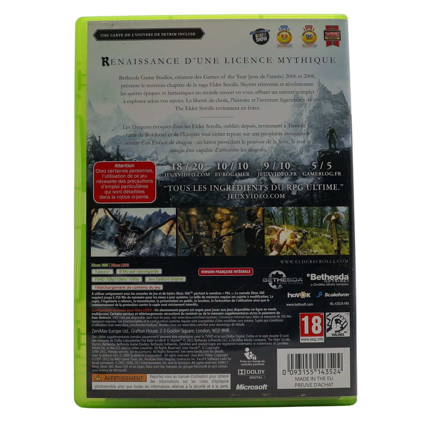 Elder Scrolls V Skyrim - Vue 2