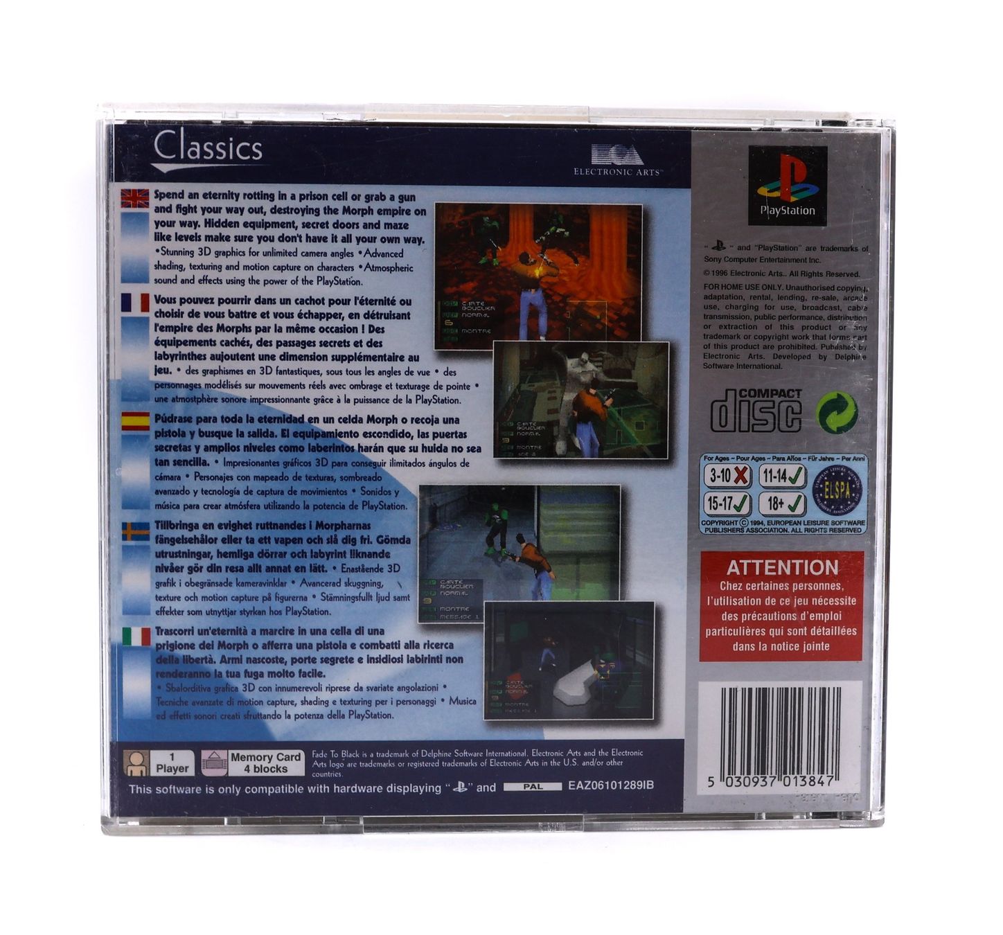 Fade to Black [EA Classics] - Vue 2