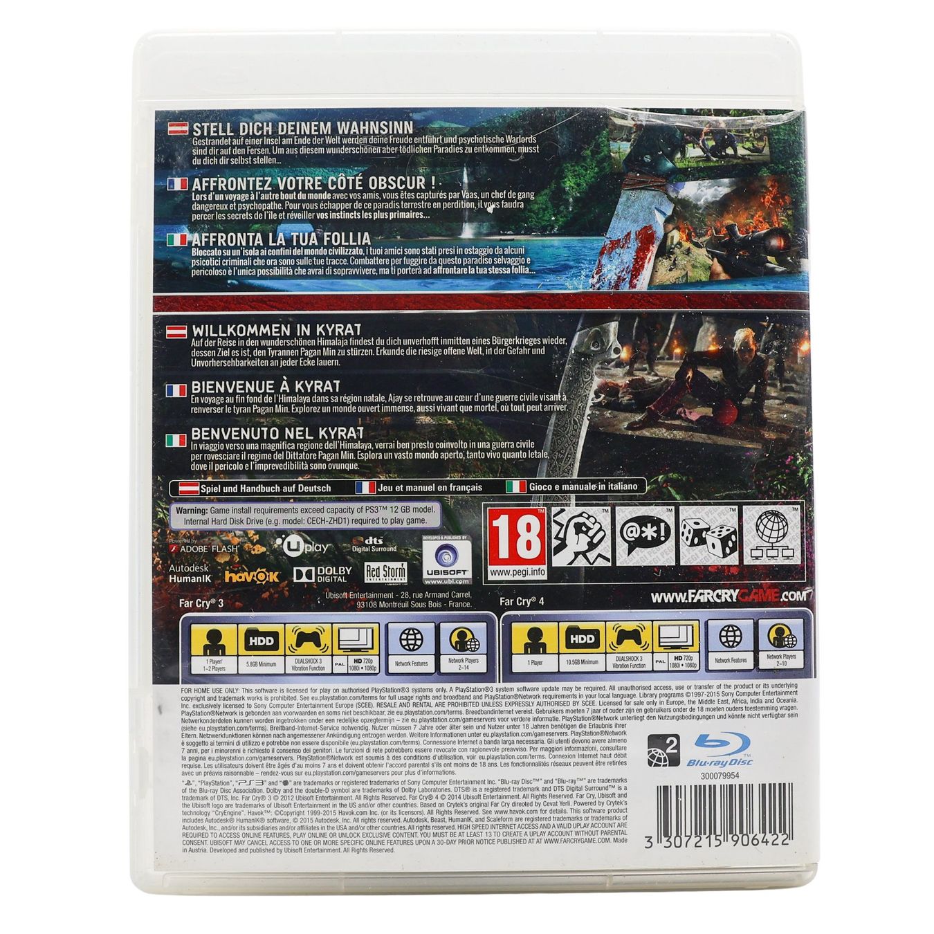 Far Cry 3 + Far Cry 4 Double Pack - Vue 2