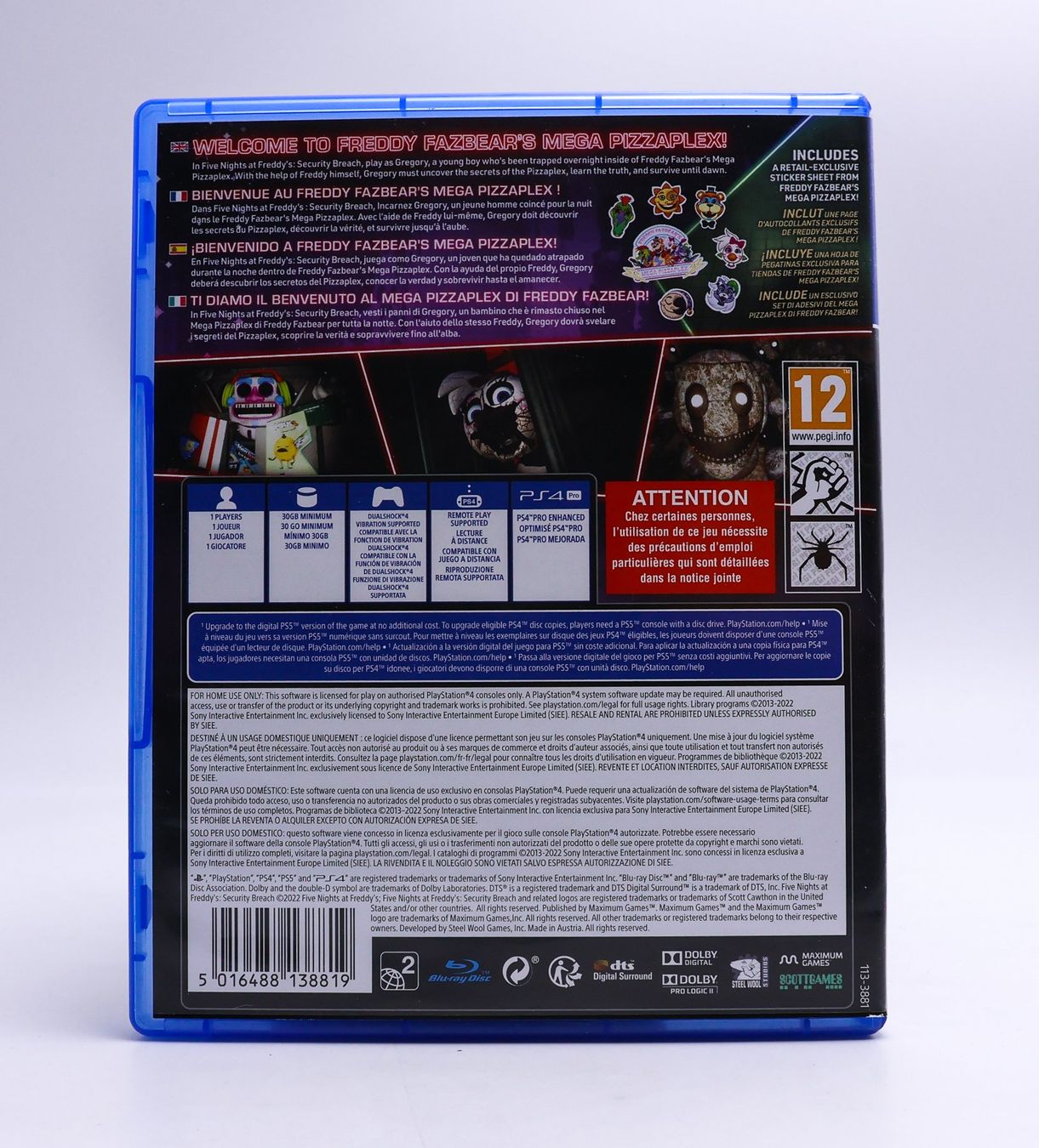 Five Nights at Freddy's Security Breach - Vue 3