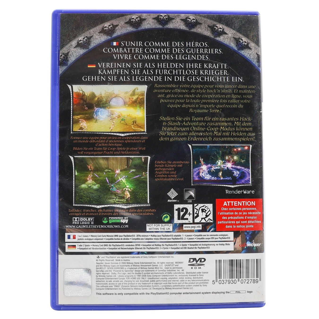 Gauntlet Seven Sorrows - Vue 2