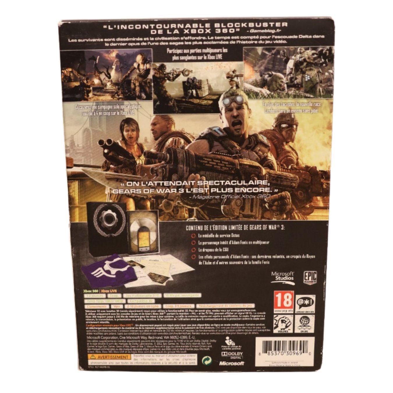 Gears of War 3 [Limited Edition] - Vue 2