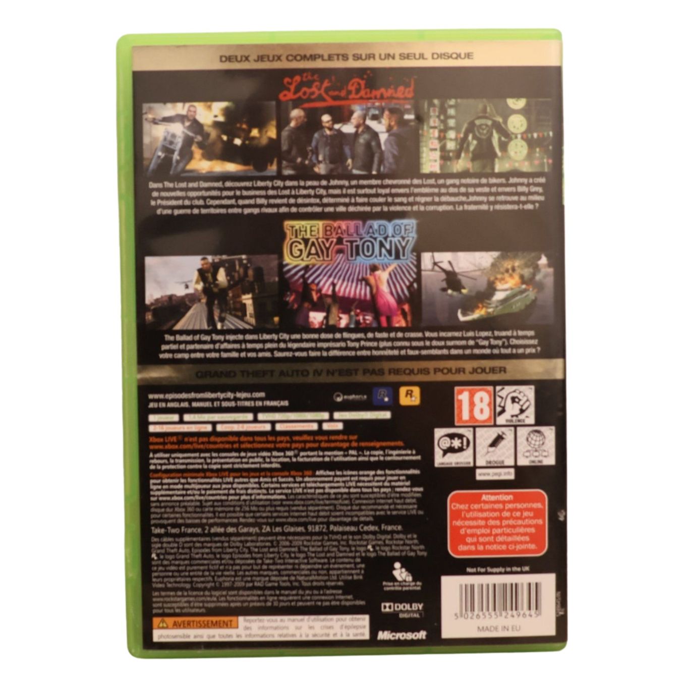 Grand Theft Auto Episodes from Liberty City - Vue 3