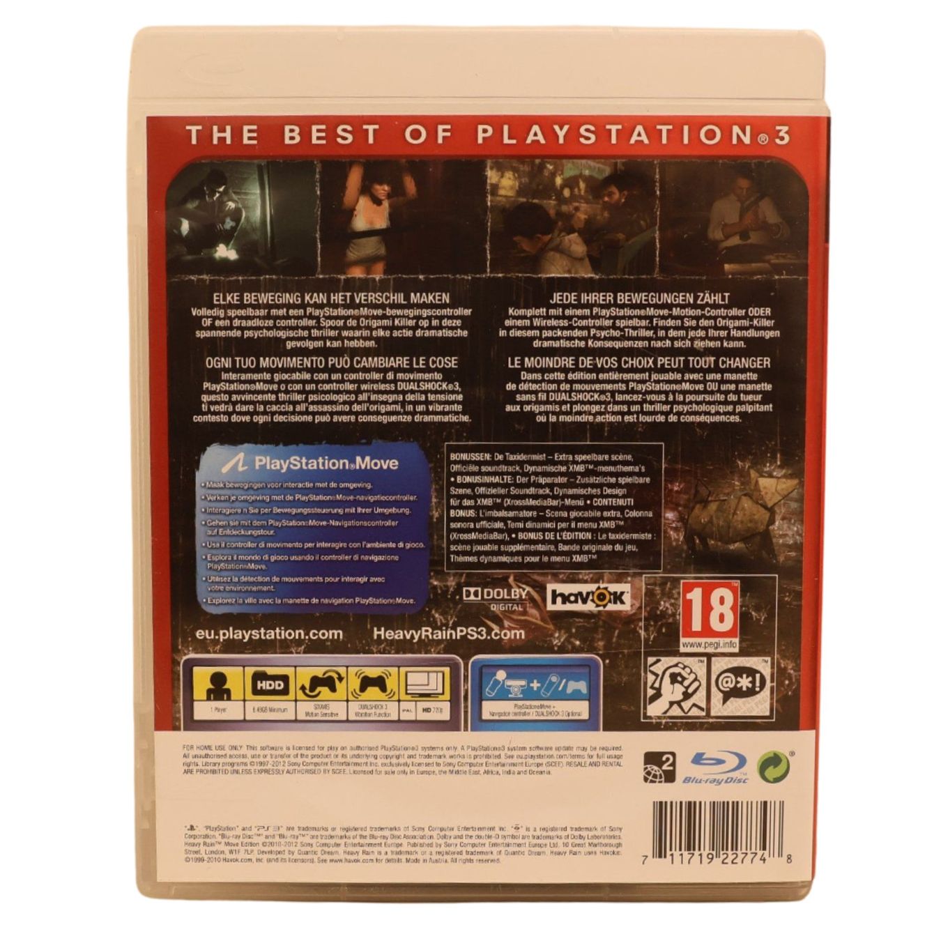 Heavy Rain Move Edition - Vue 3