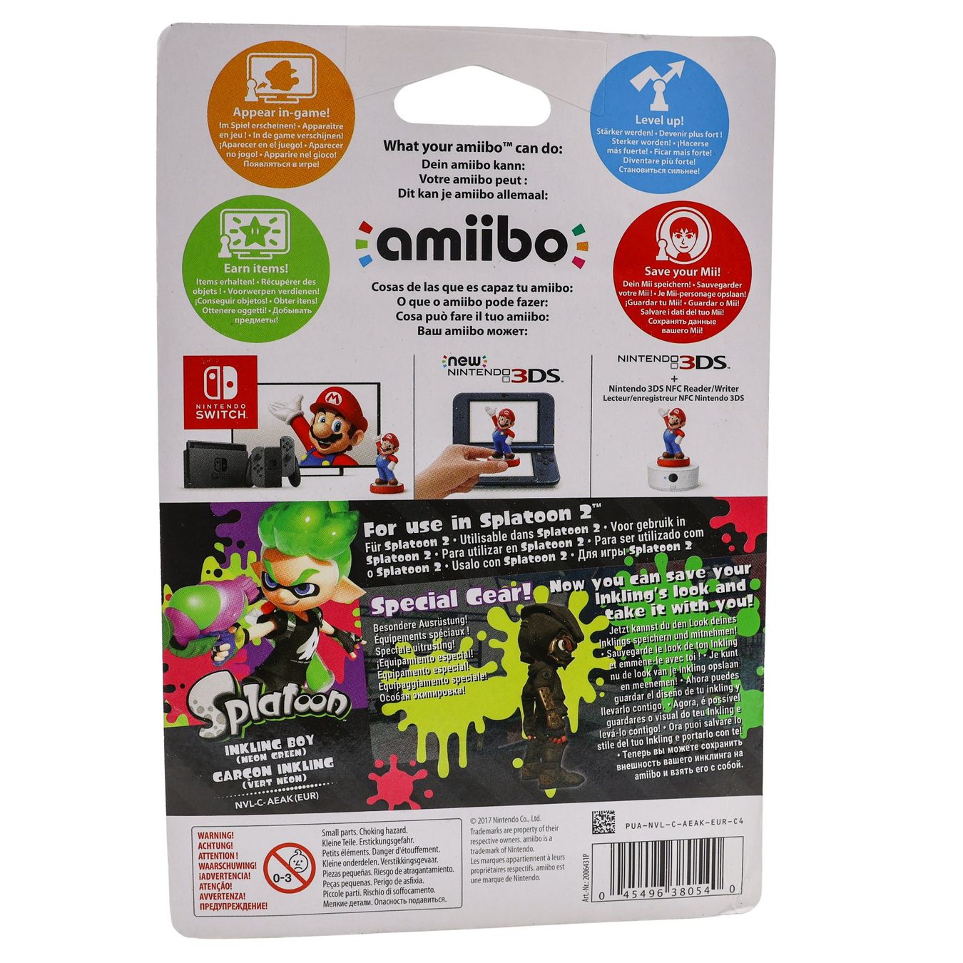 Inkling Boy - Neon Green - Vue 2