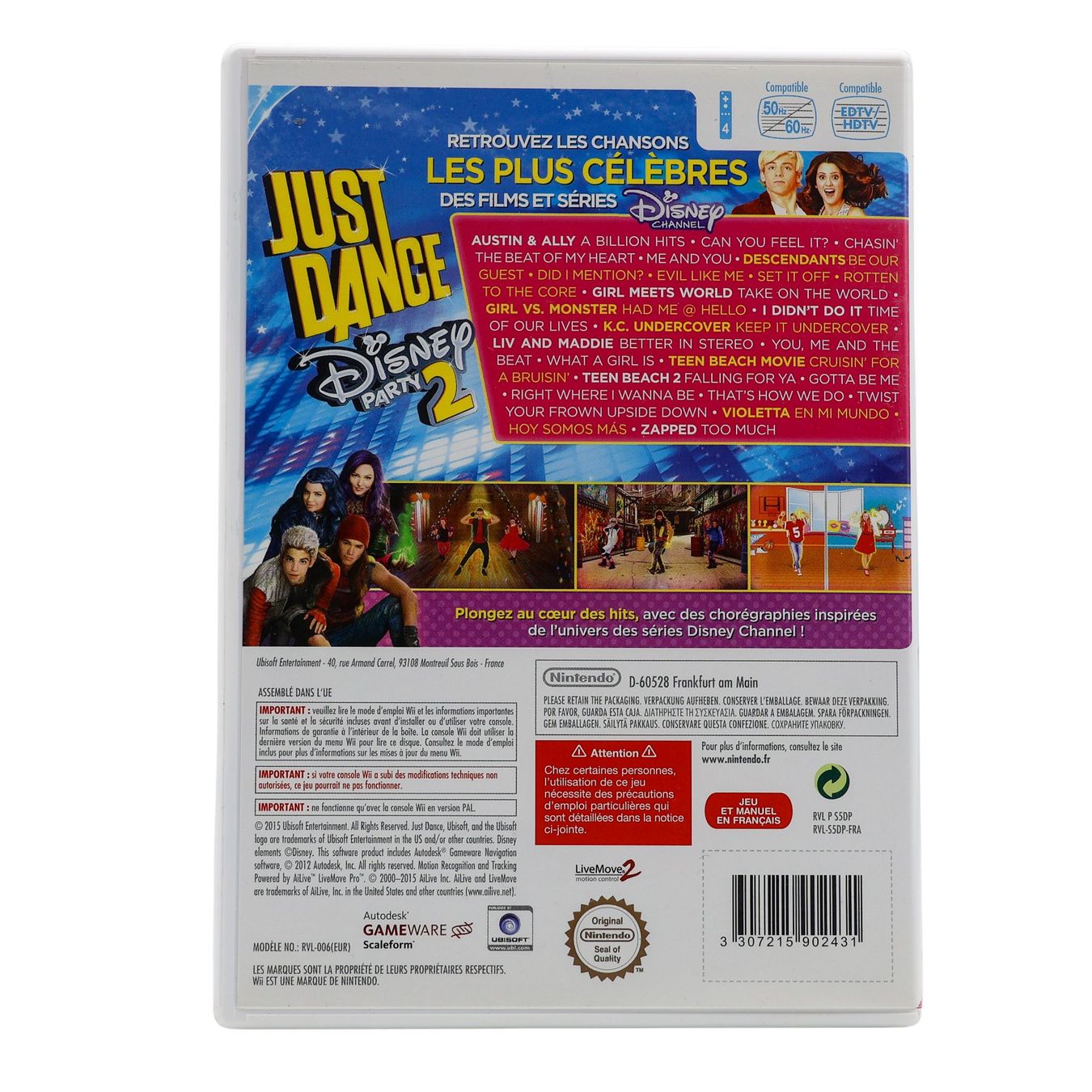 Just Dance: Disney Party 2  - Vue 2