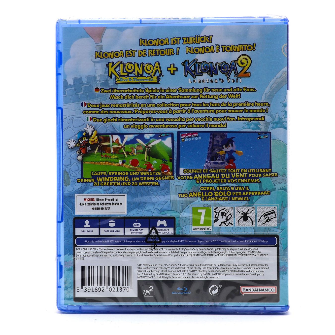 Klonoa Phantasy Reverie Series - Vue 2