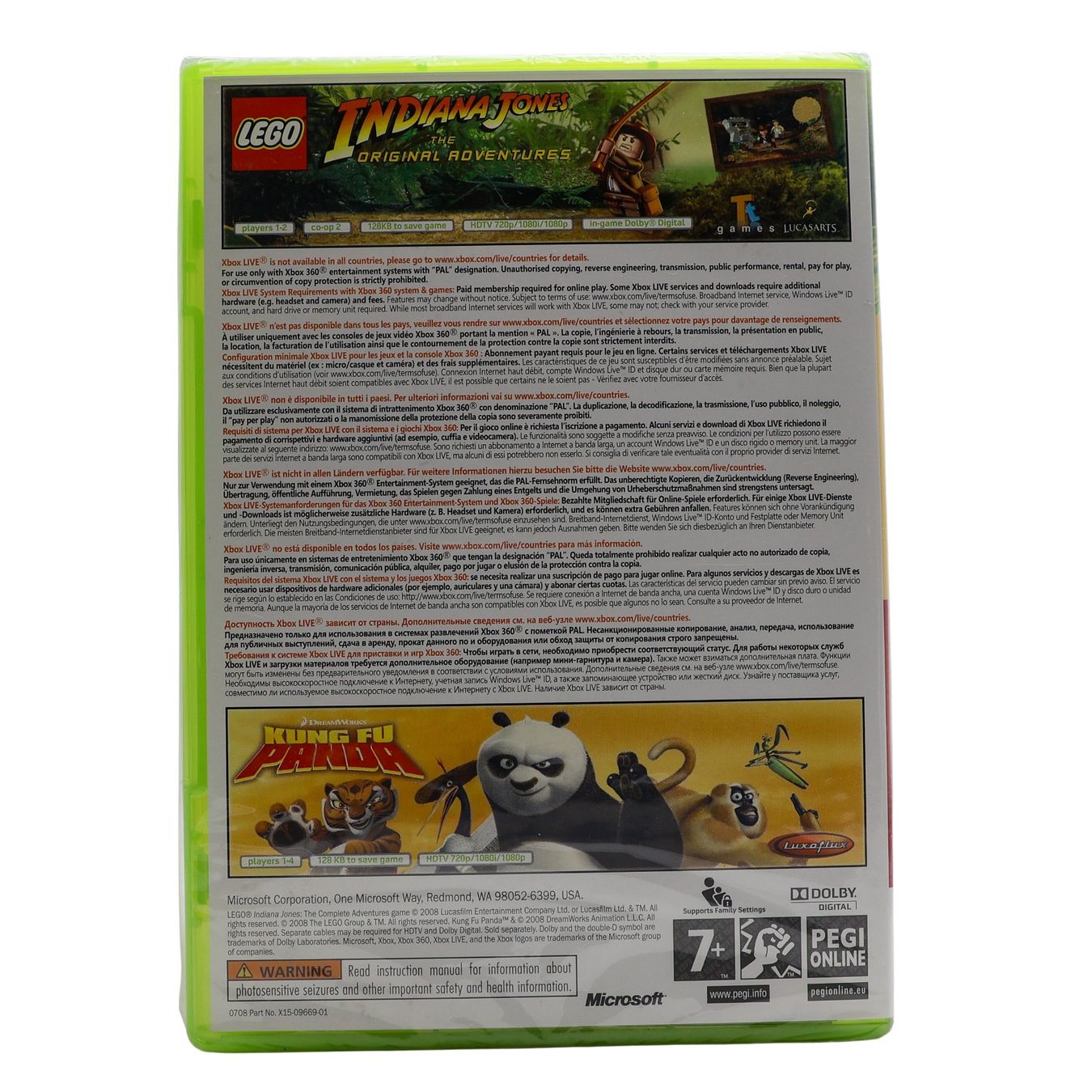 LEGO Indiana Jones: The Original Adventures & Kung Fu Panda Bundle - Vue 2