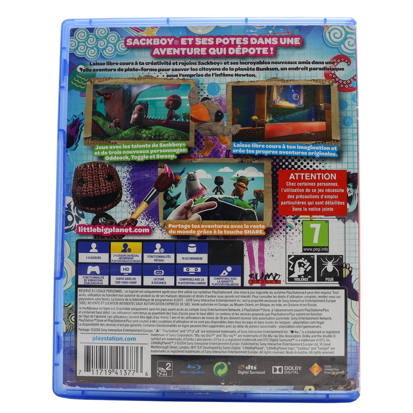 LittleBigPlanet 3 [Playstation Hits] - Vue 2