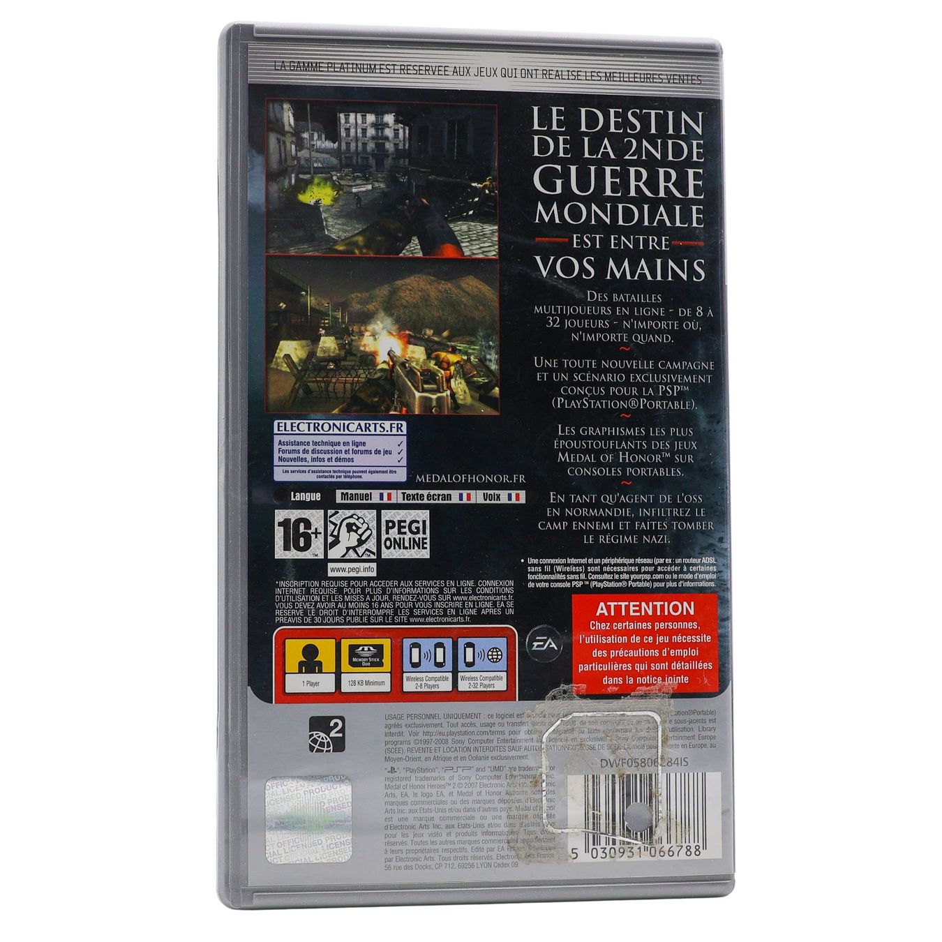 Medal of Honor: Heroes 2 [Platinum] - Vue 2