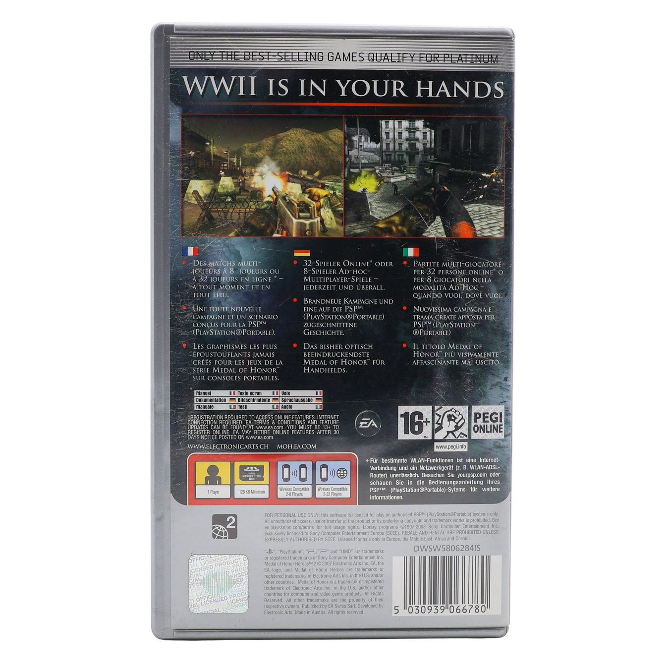 Medal of Honor: Heroes 2 [Platinum] - Vue 2