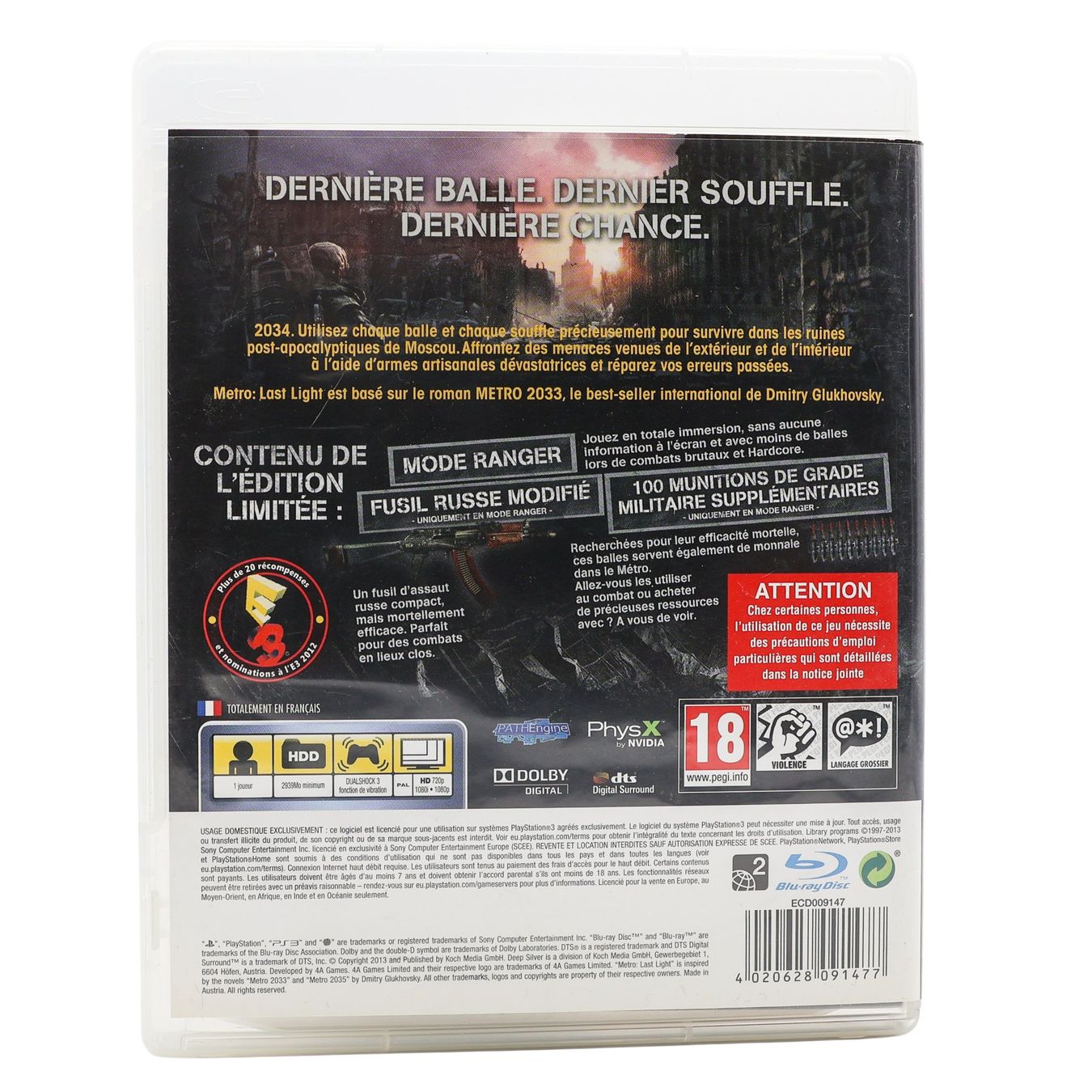 Metro: Last Light [Limited Edition] - Vue 2