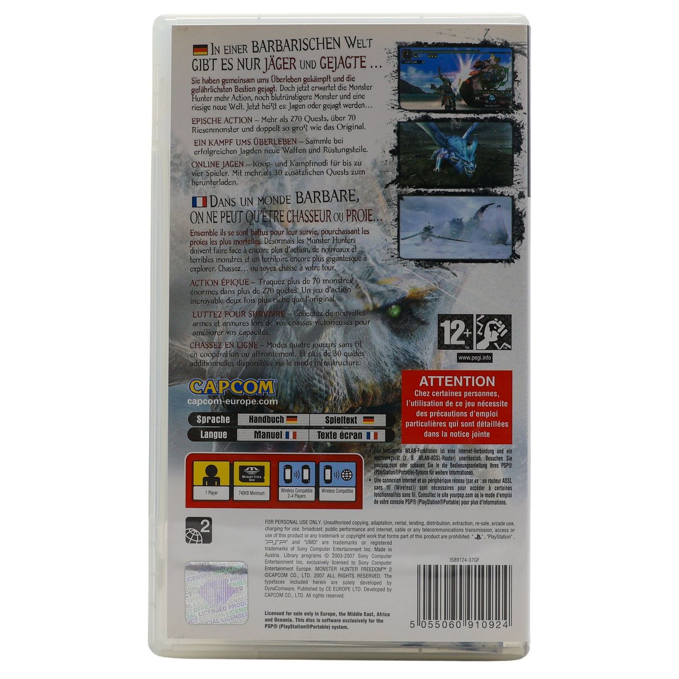 Monster Hunter Freedom 2 - Vue 2