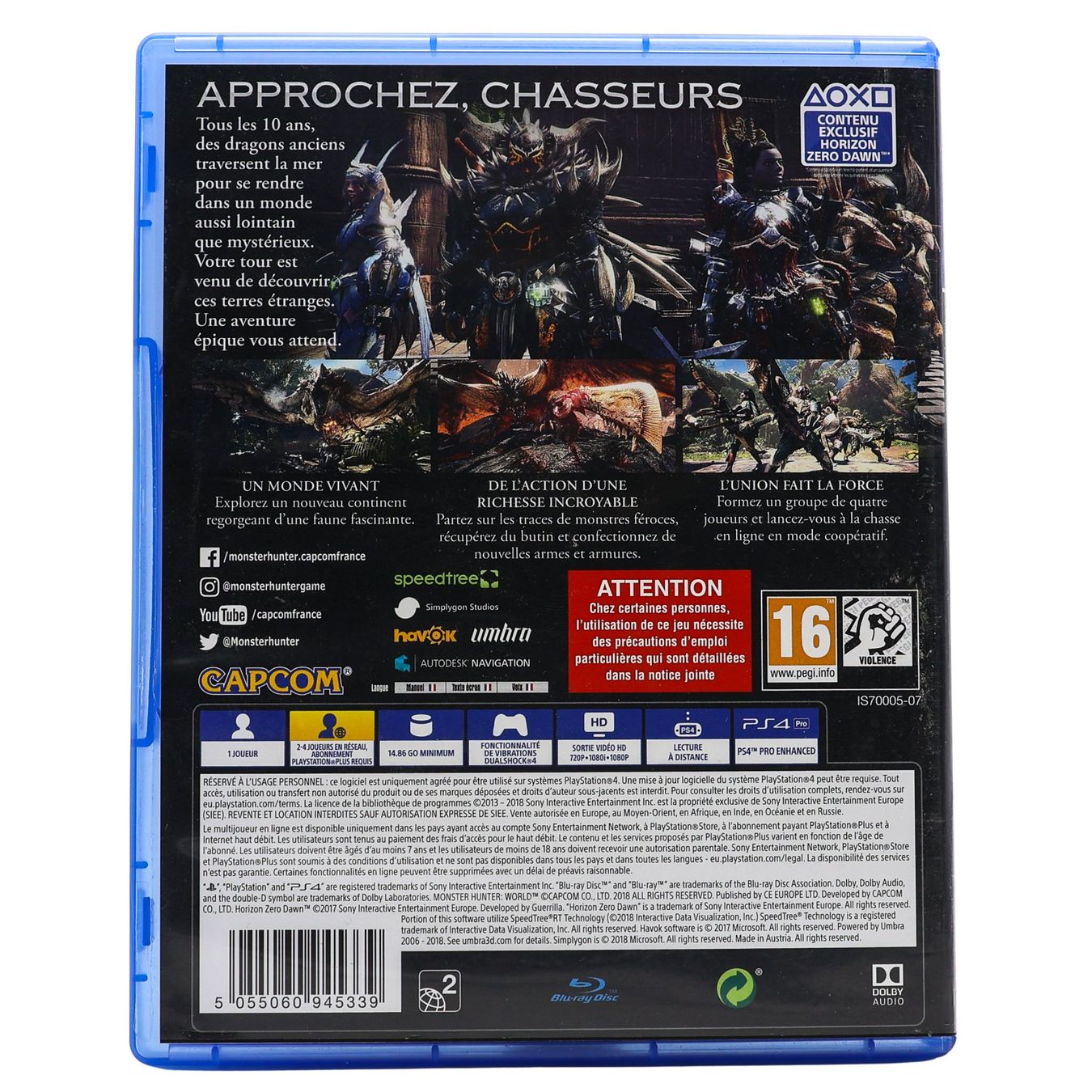 Monster Hunter World - Vue 3