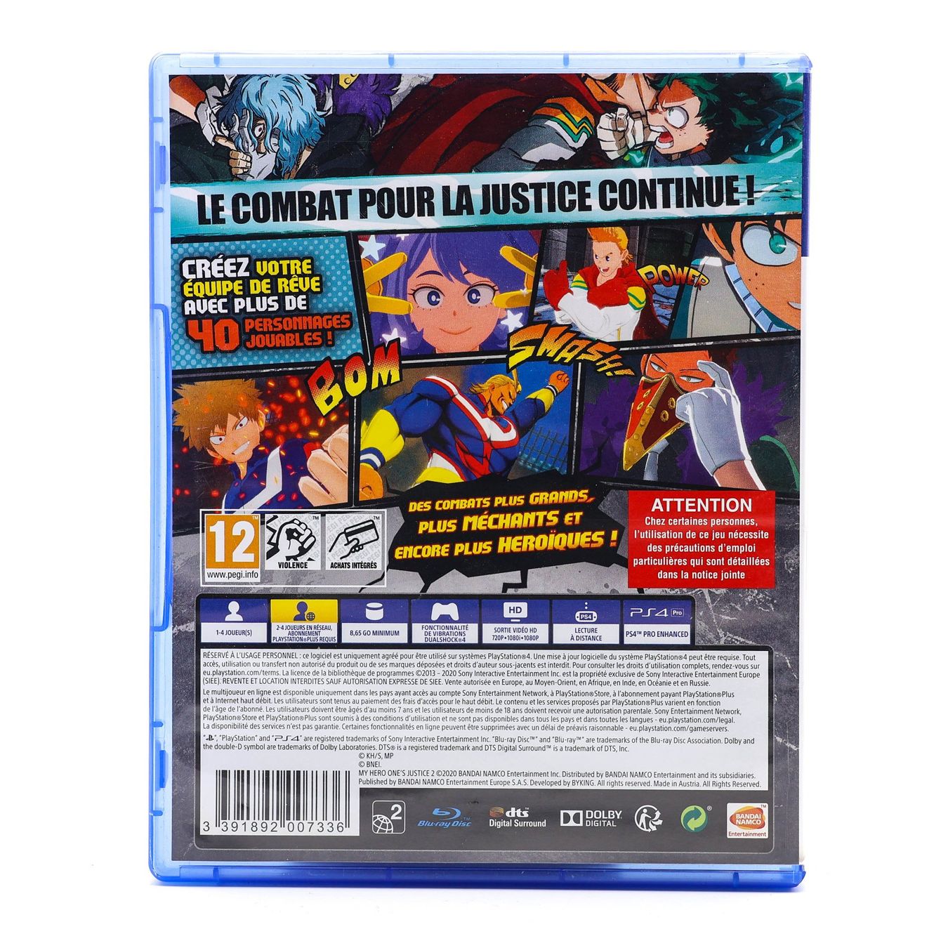 My Hero : One's Justice 2 - Vue 2