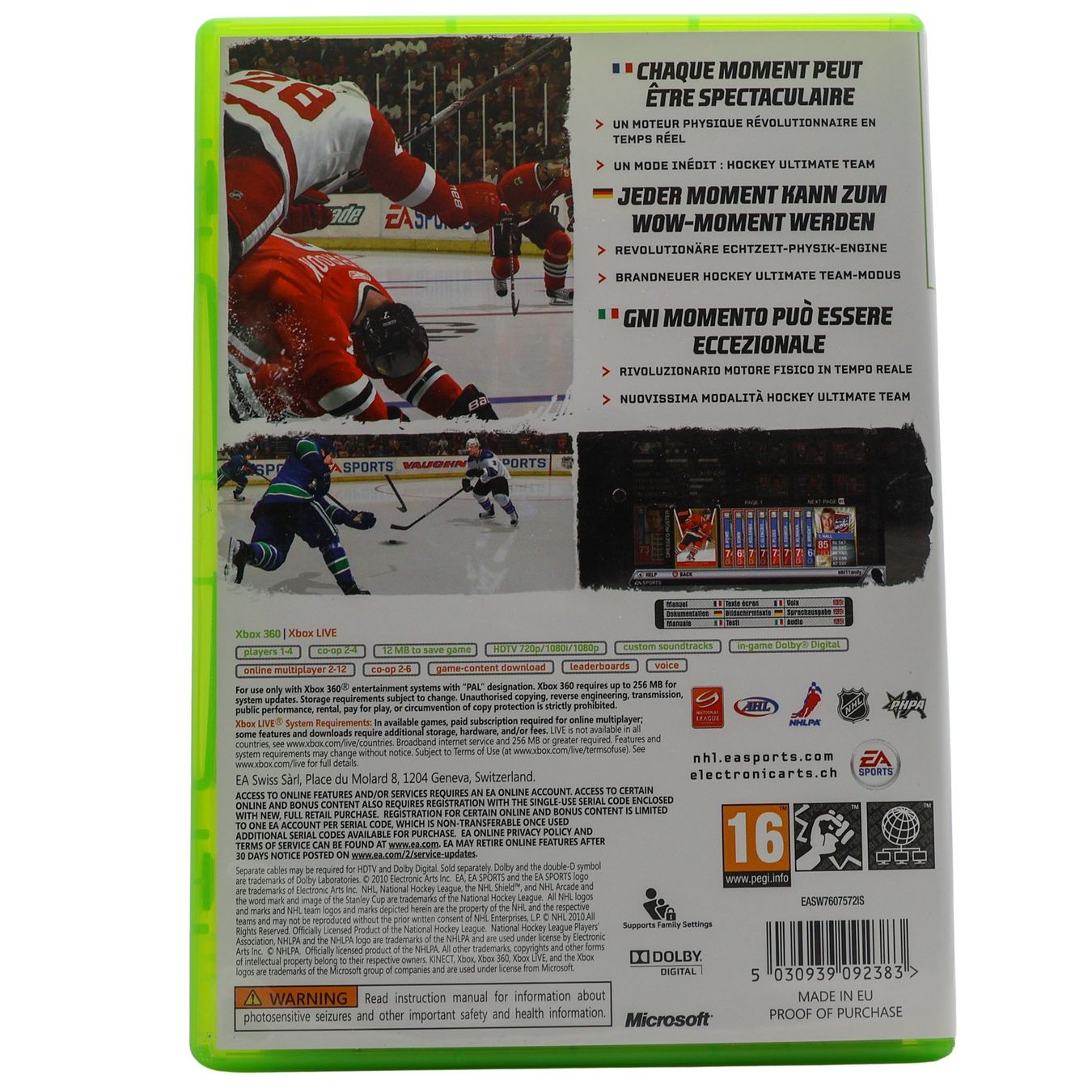 NHL 11 - Vue 2
