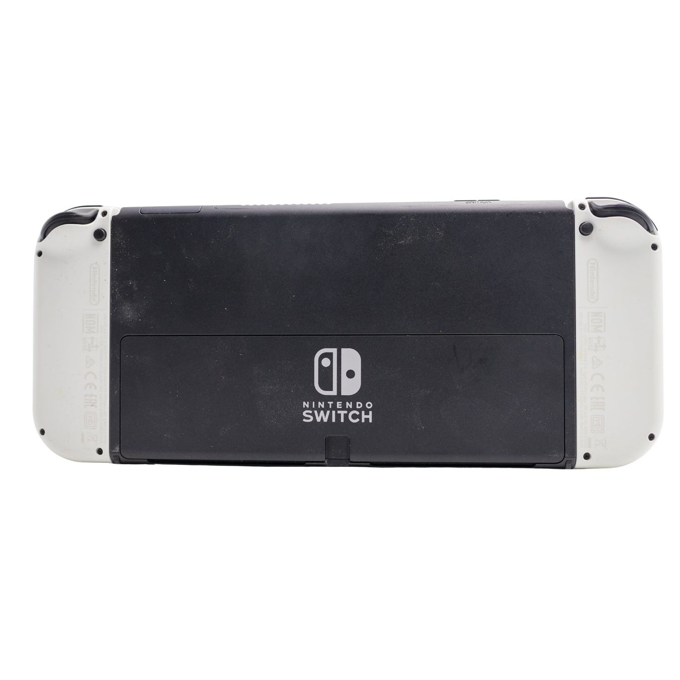 Nintendo Switch OLED With White Joy-Con - Vue 2