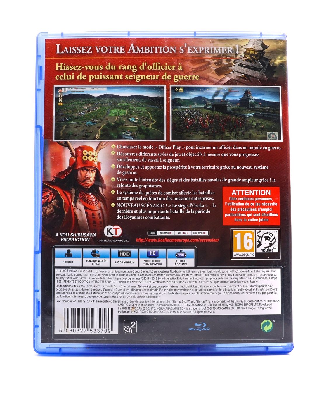 Nobunaga's Ambition Sphere of Influence [Ascension] - Vue 2