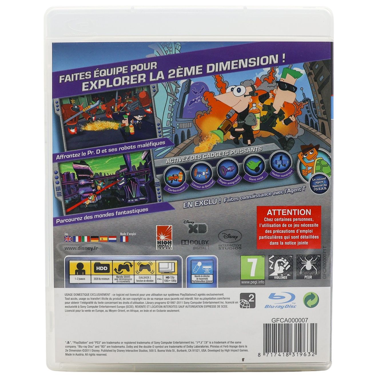 Phineas and Ferb: Across the 2nd Dimension - Vue 2