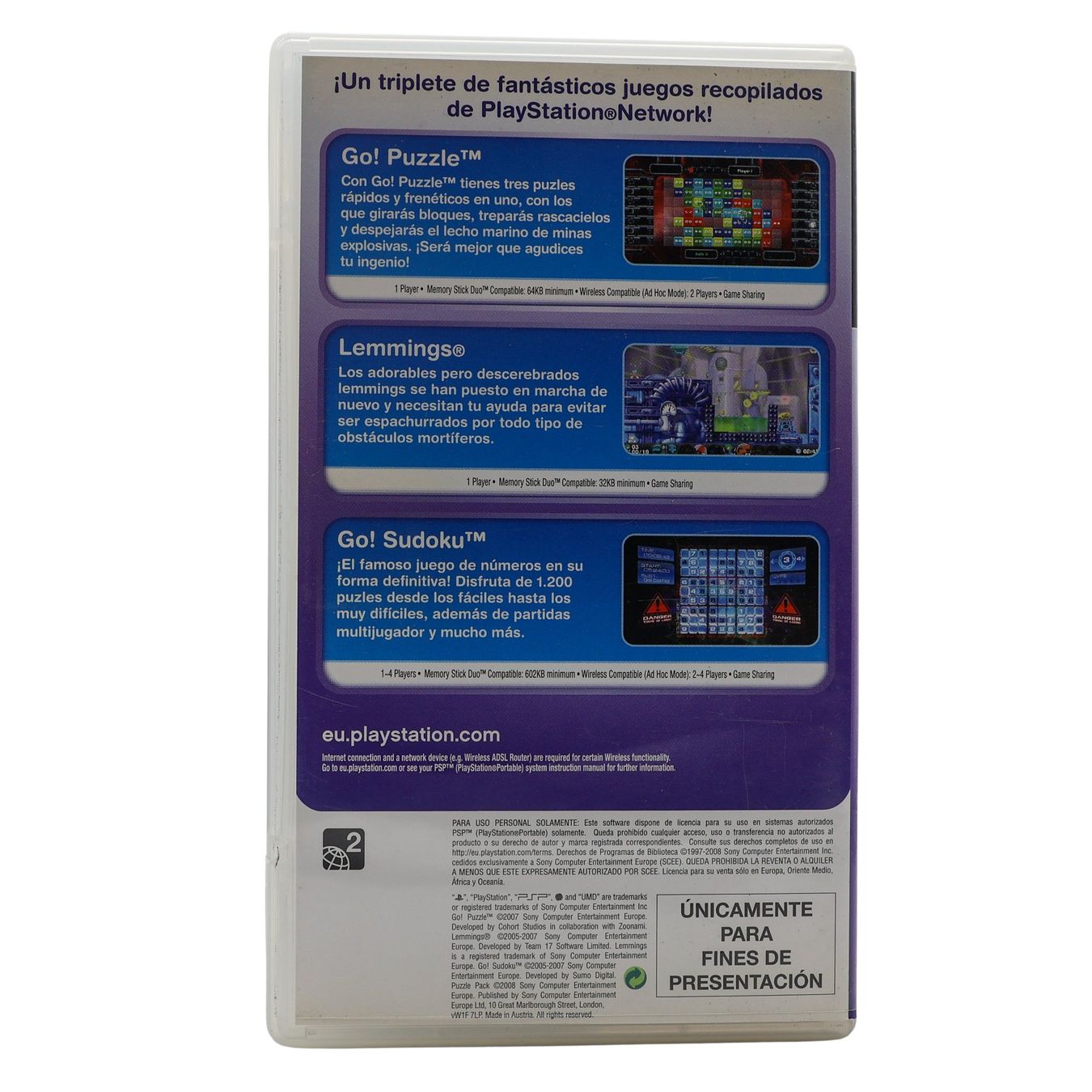 PlayStation Network Collection: Puzzle Pack - Vue 2