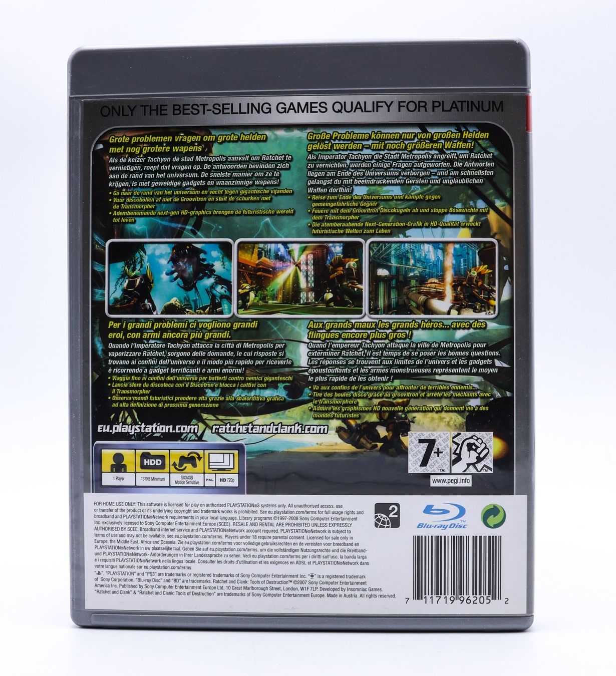 Ratchet & Clank: Tools of Destruction [Platinum] - Vue 2