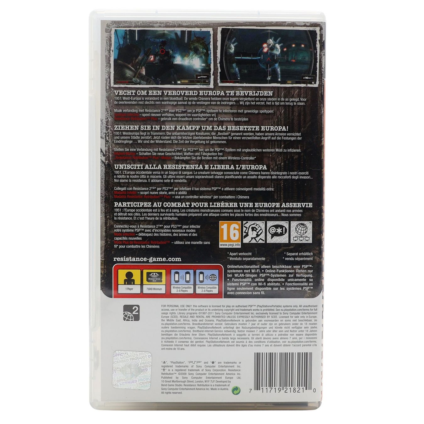 Resistance: Retribution [Essentials] - Vue 2