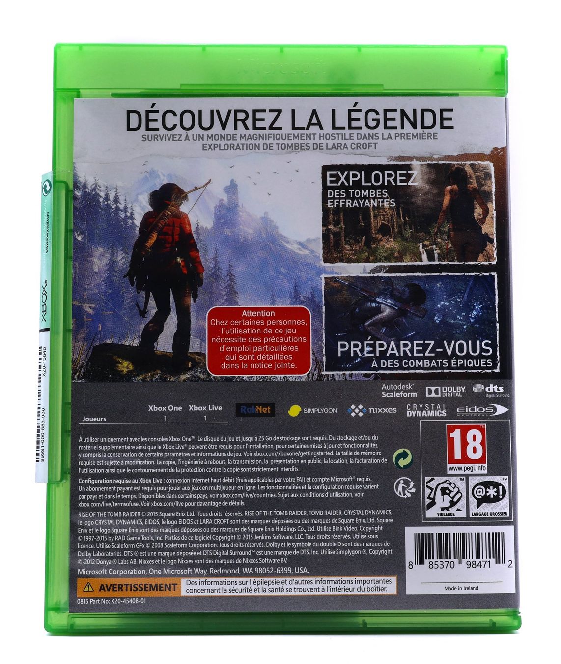 Rise of the Tomb Raider - Vue 2