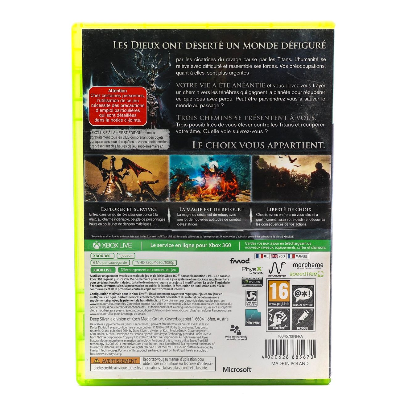 Risen 3 : Titan Lords - Vue 2