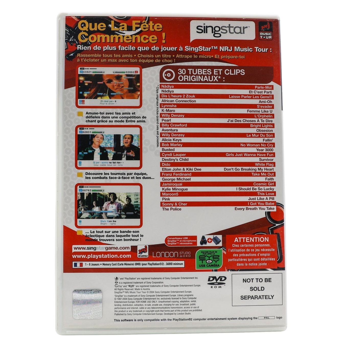 SingStar NRJ Music Tour - Vue 2