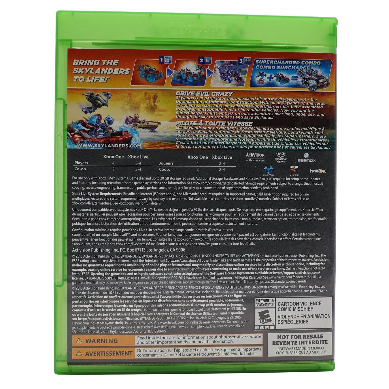 Skylanders SuperChargers - Vue 2