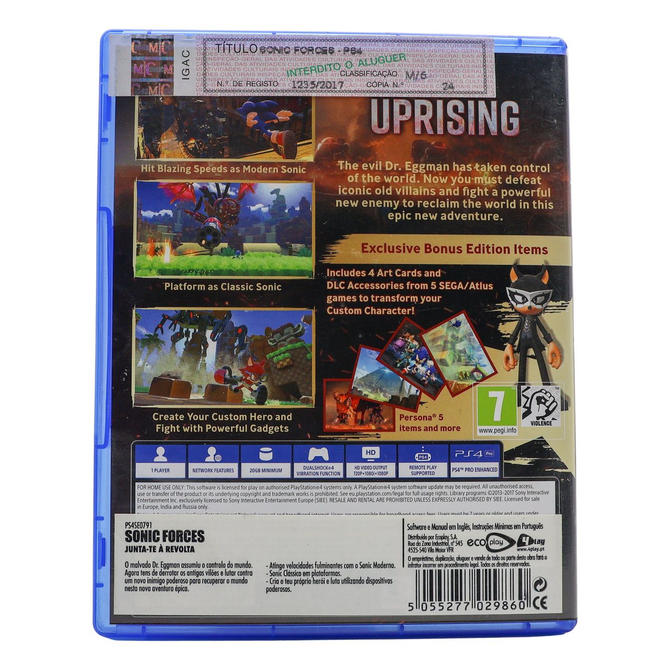 Sonic Forces Bonus Edition - Vue 2