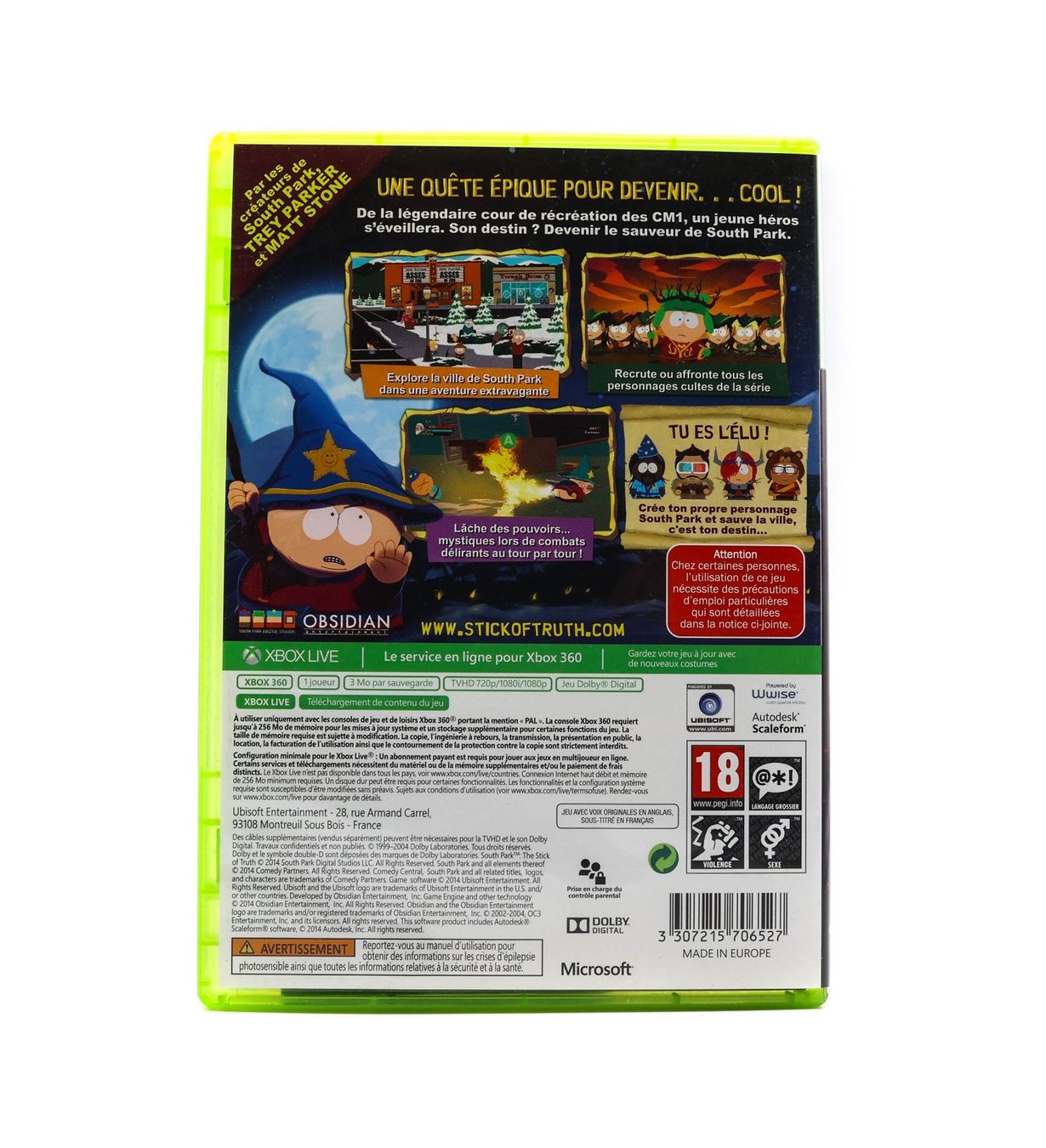 South Park: The Stick of Truth - Vue 2