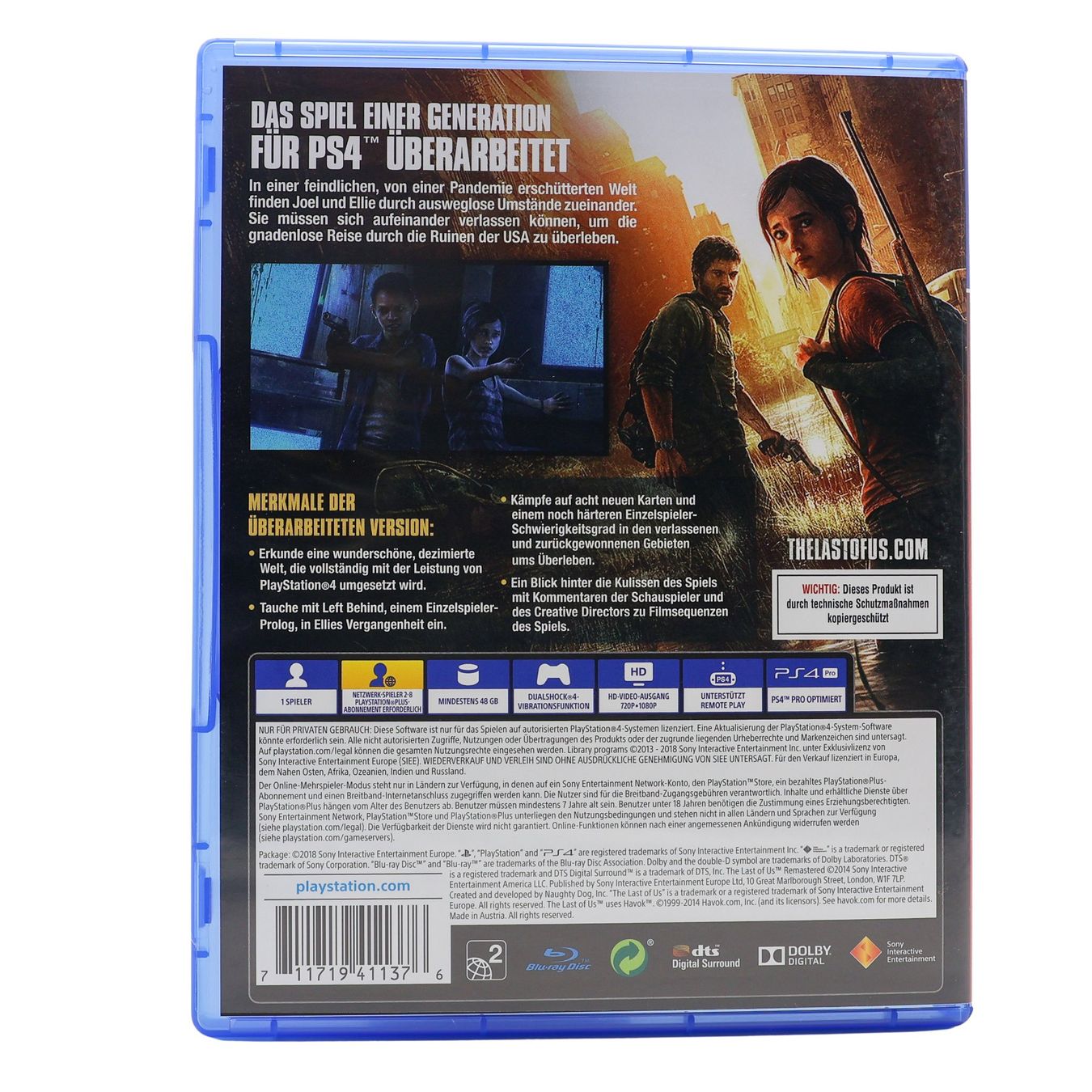 The Last of Us Remastered [Playstation Hits] - Vue 2