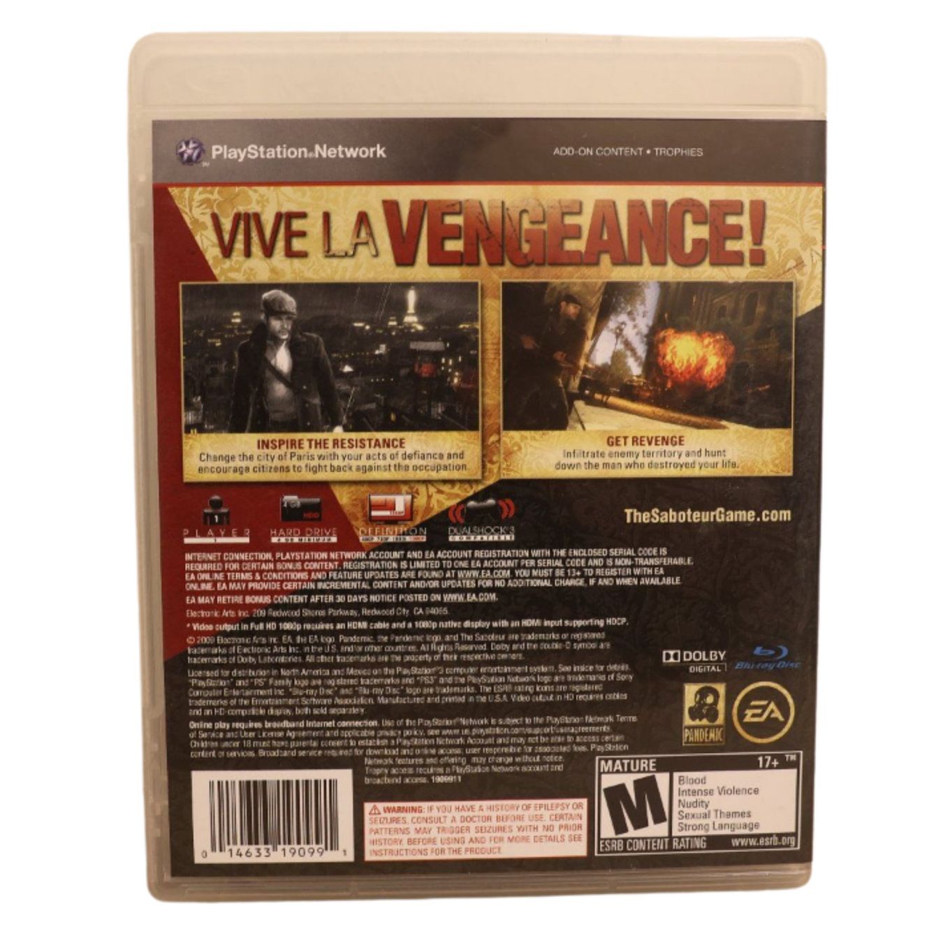 The Saboteur - Vue 3